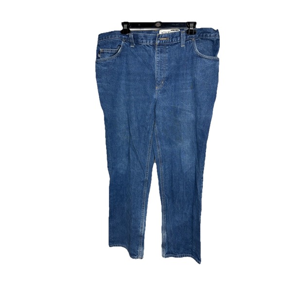 Carhartt FR Jeans Mens 38 X 29 Blue Denim CAT 2 Workwear Fire Resistant - Picture 5 of 8